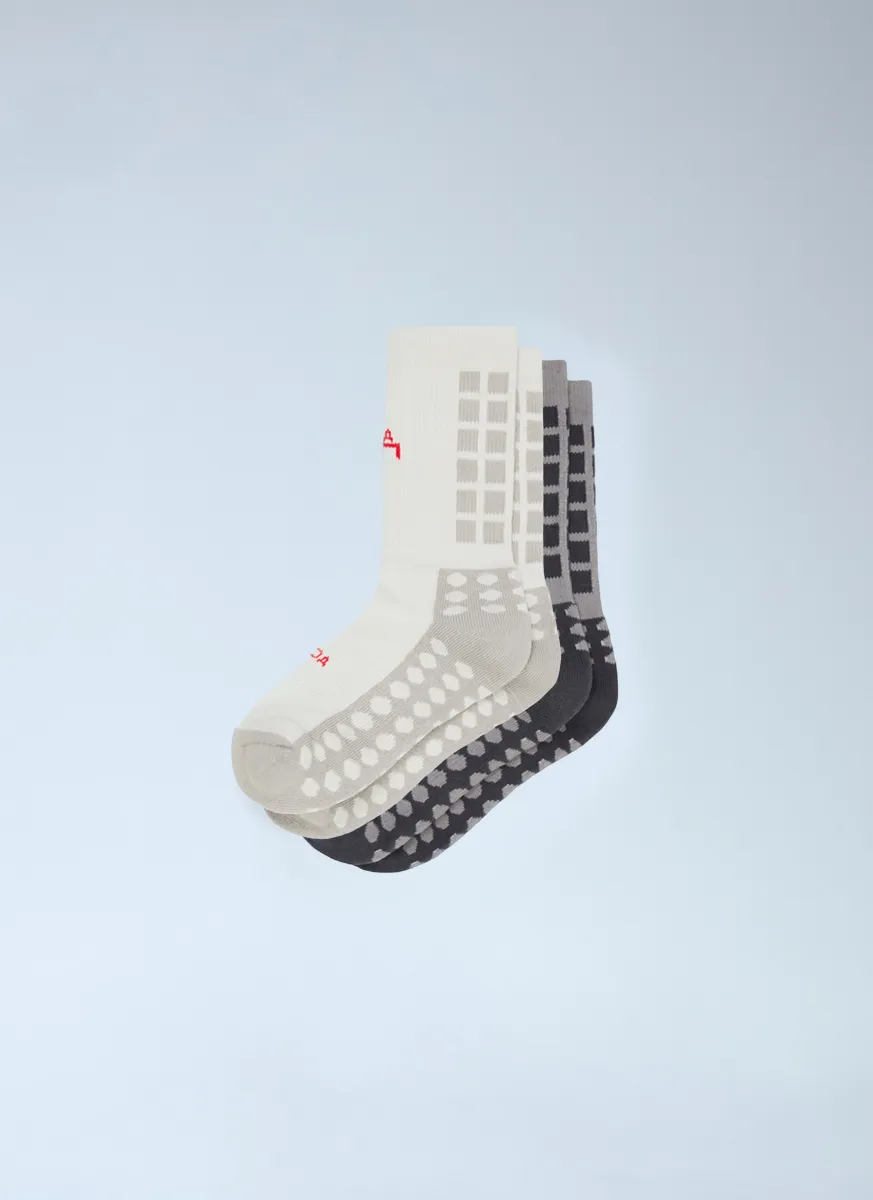 Set Of Two Logo Jacquard Socks