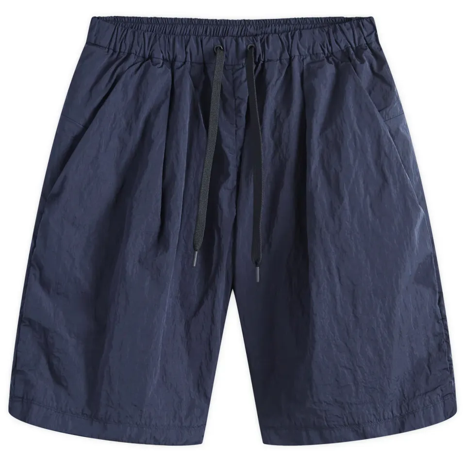 Packable Metallic Resort Shorts