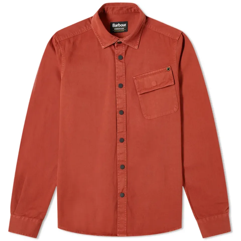 International Garment Dyed Overshirt