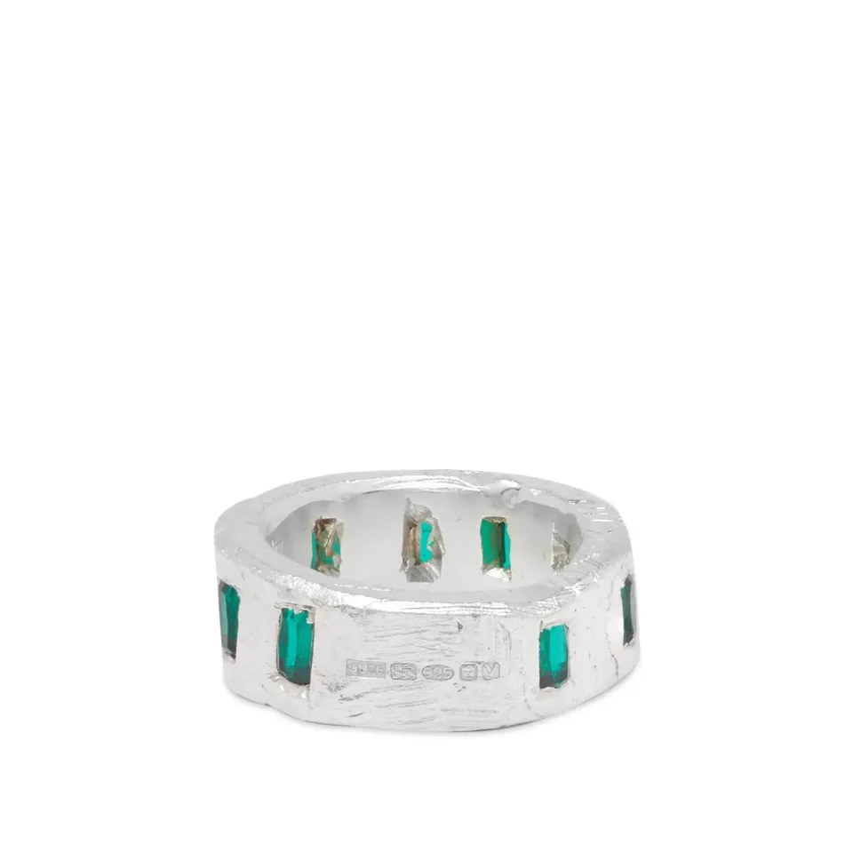 Emerald Morris Ring