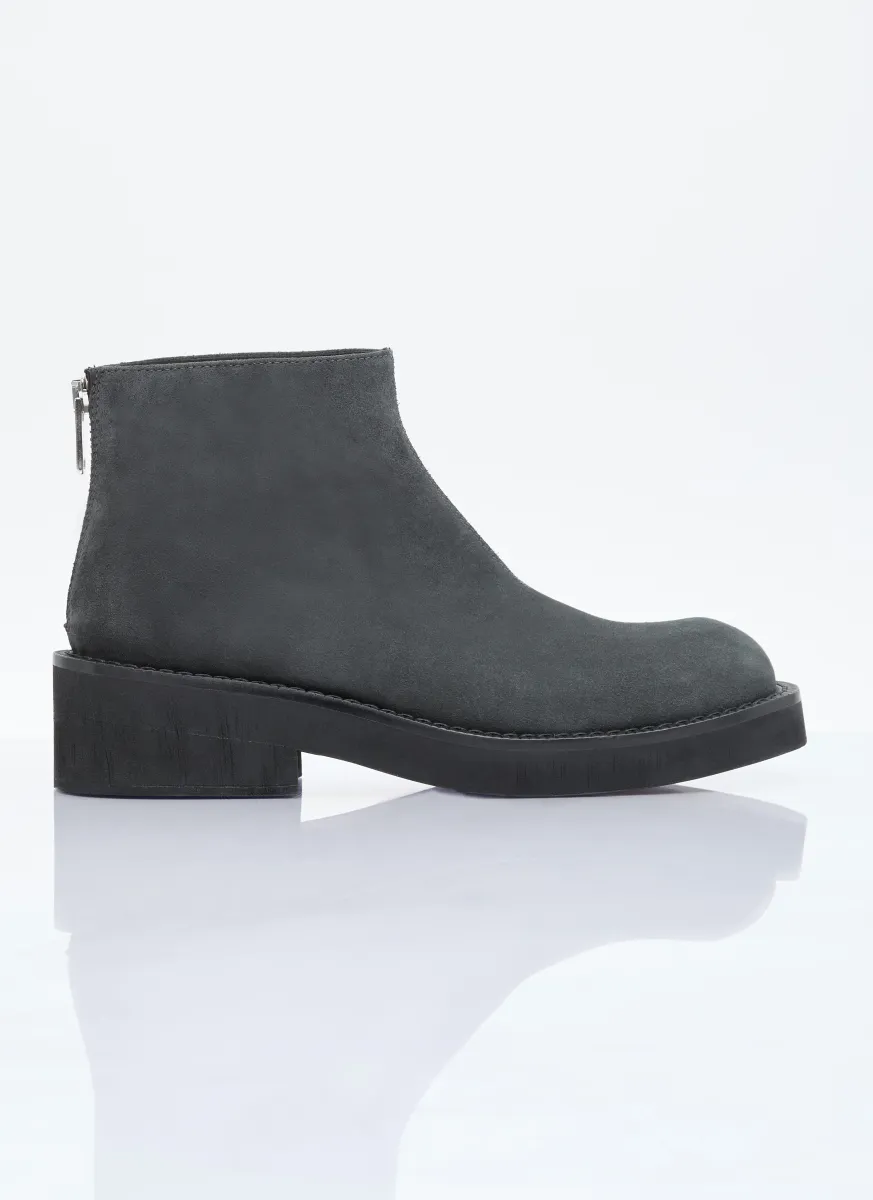 Suede Ankle Boots