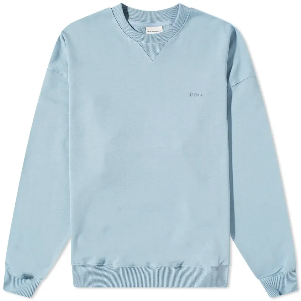 Drôle de Monsieur Classic Logo Crew Sweat