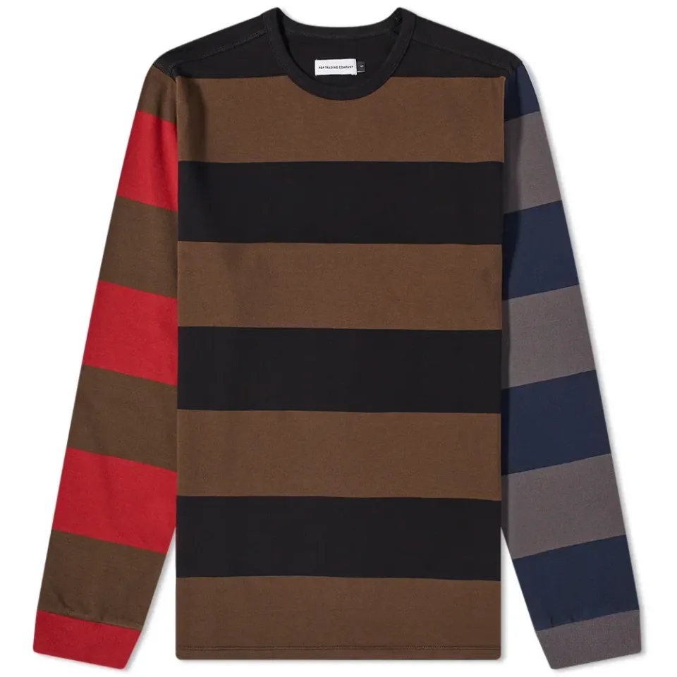Long Sleeve Multistripe T-Shirt
