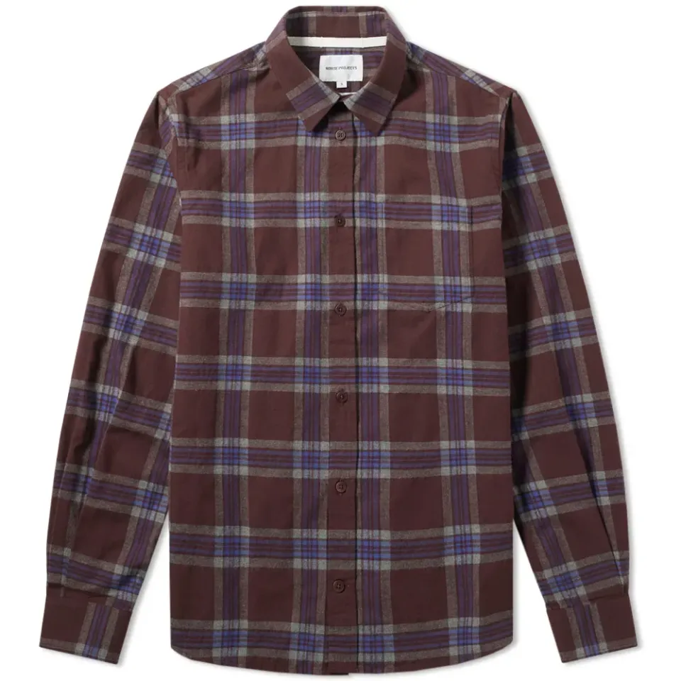 Osvald Melange Twill Check Shirt
