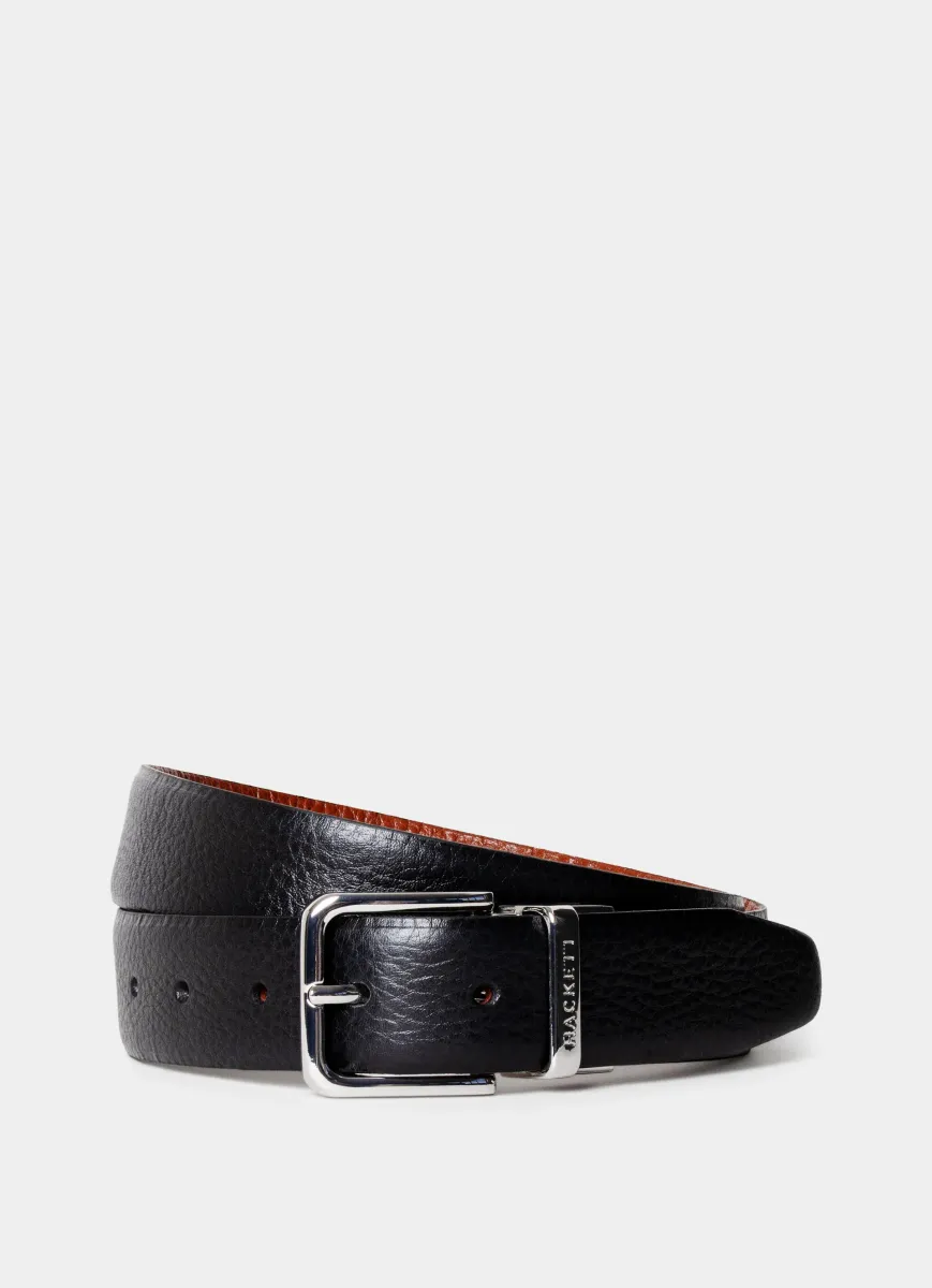 Reversible Pebble Leather Belt