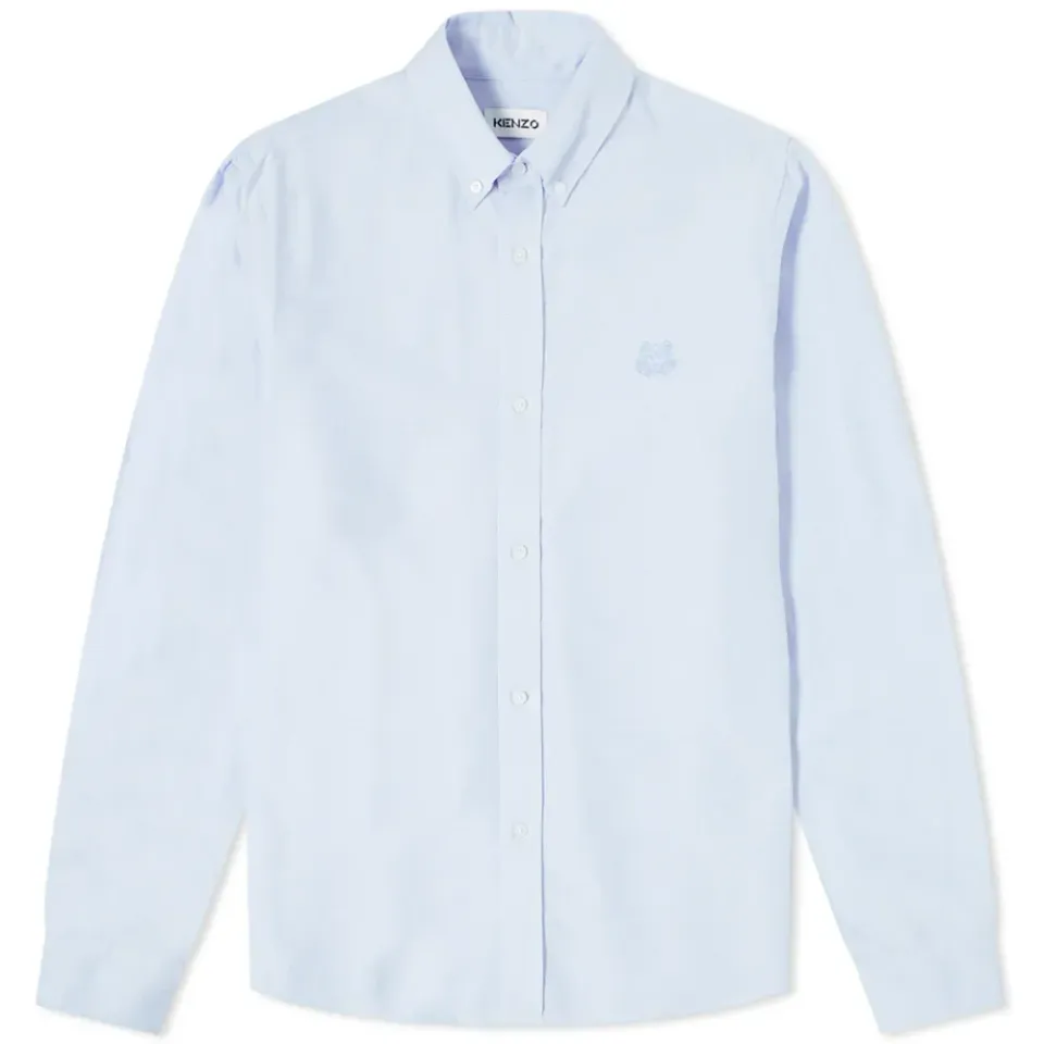Tiger Crest Oxford Button Down Shirt