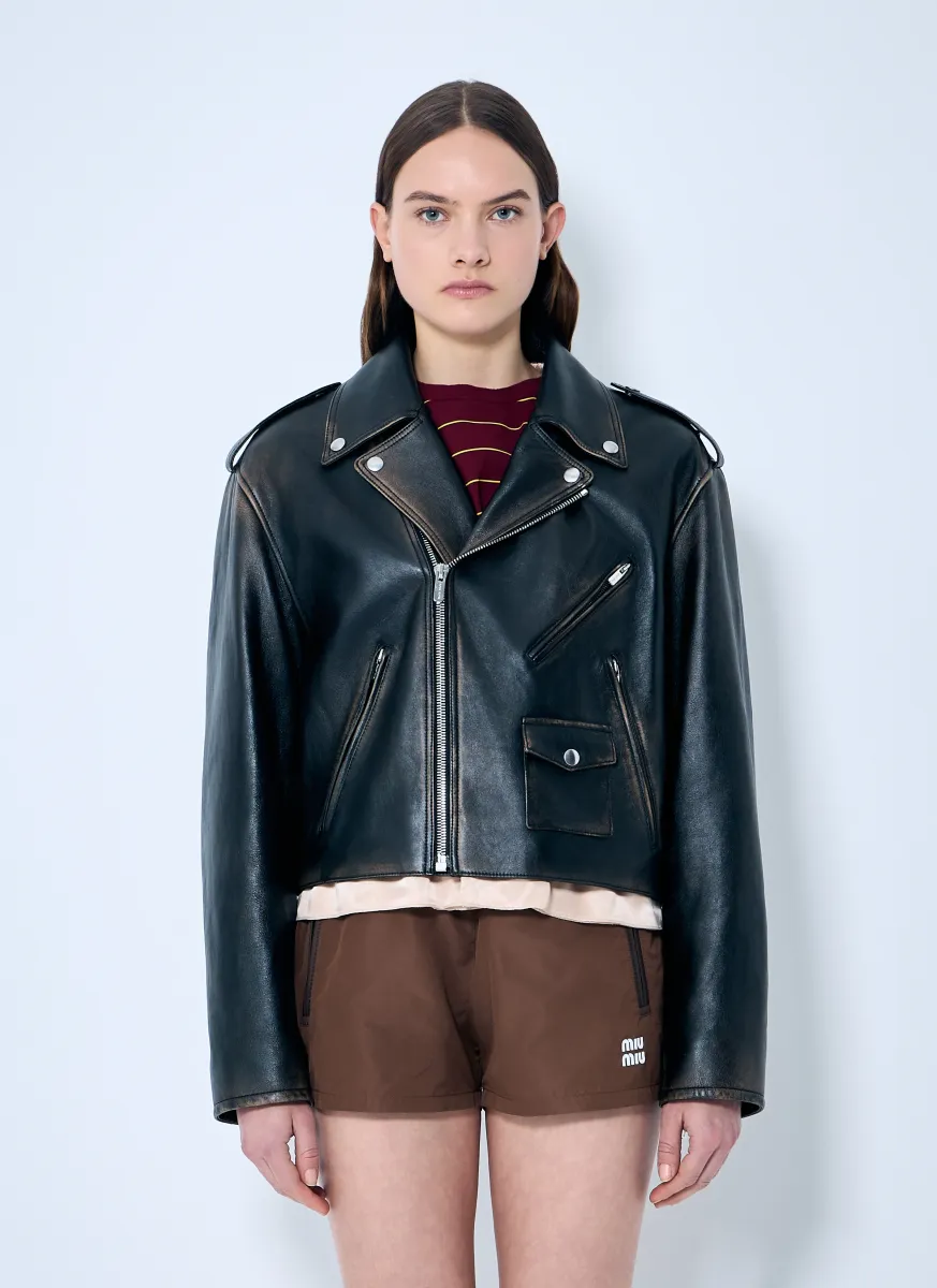 Leather Biker Jacket