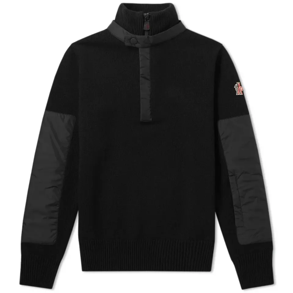 Hybrid Half Zip Knit