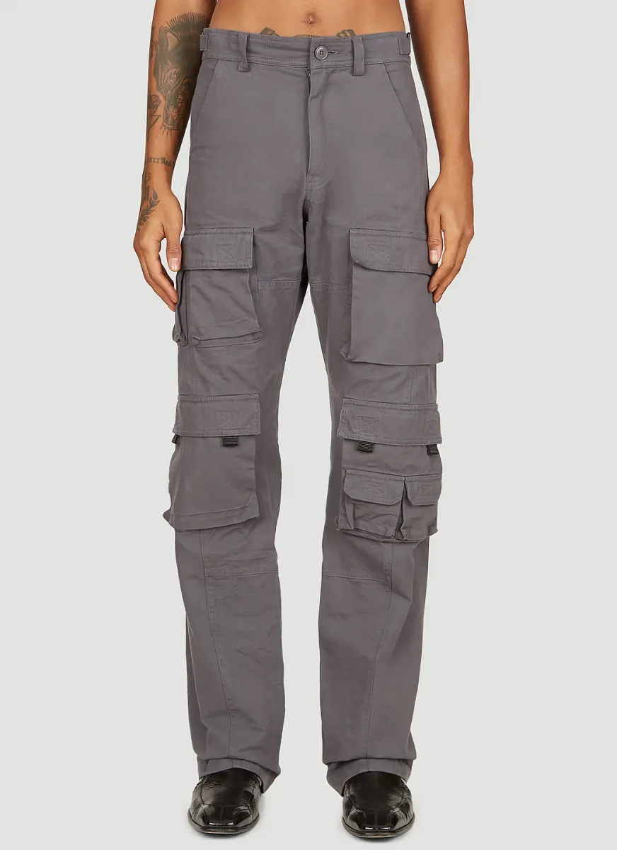Twist Seam Cargo Pants