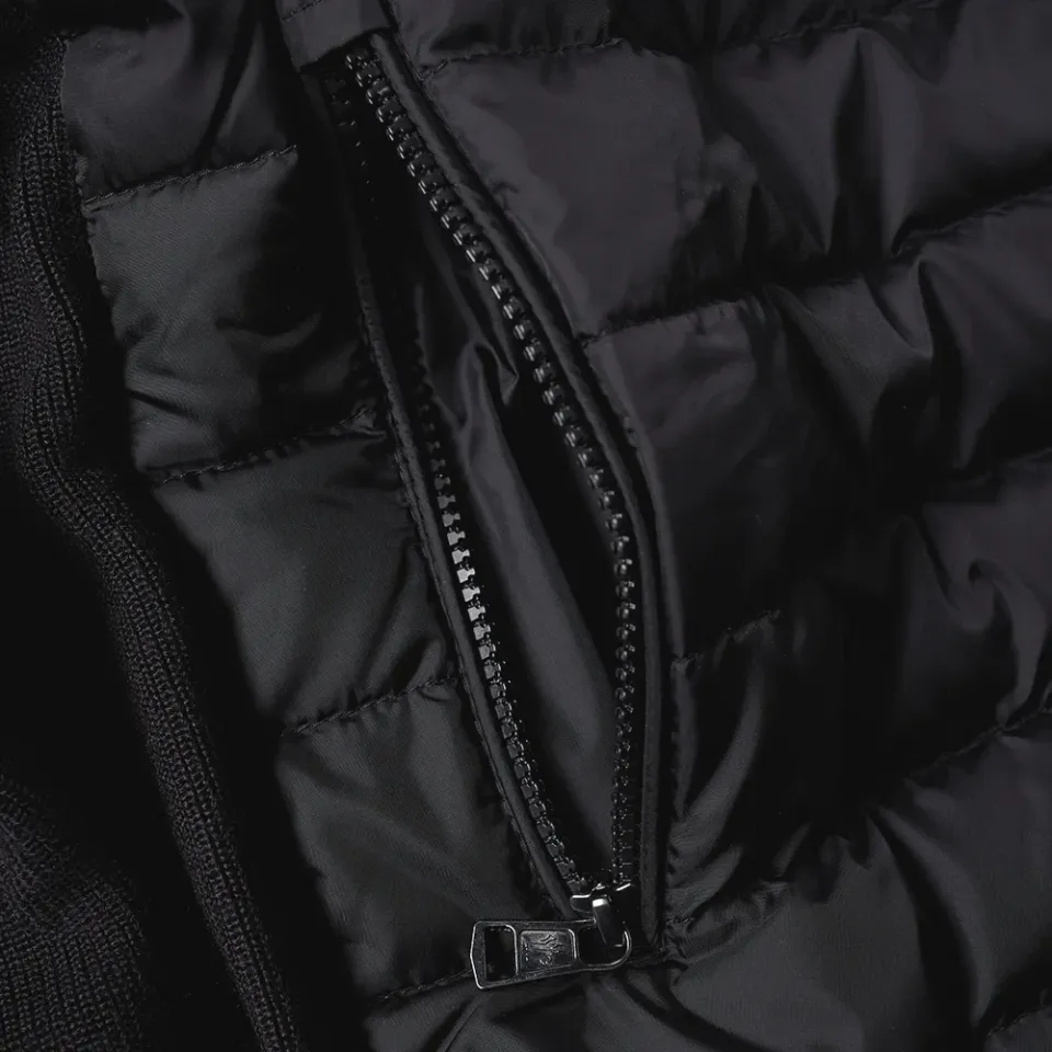 Down Front Zip Hoody