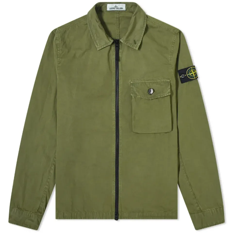 Garment Dyed Overshirt
