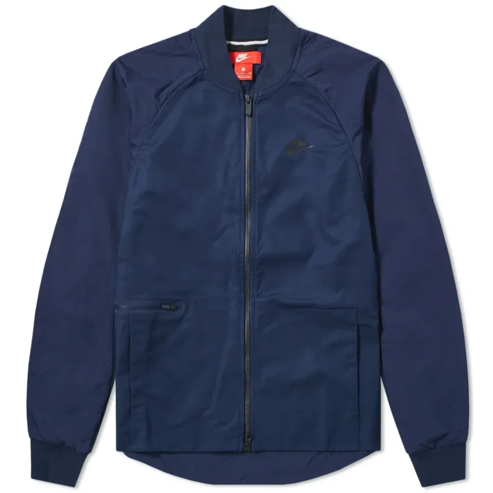 Woven Varsity Jacket