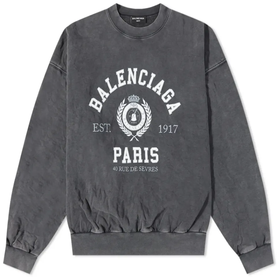 Varsity Logo Crew Sweat