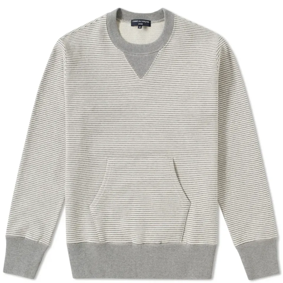 Comme des Garcons Homme Border Crew Knit