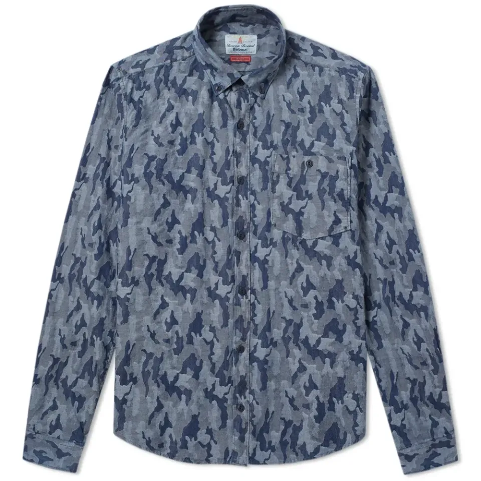Heritage Indigo Camo Shirt