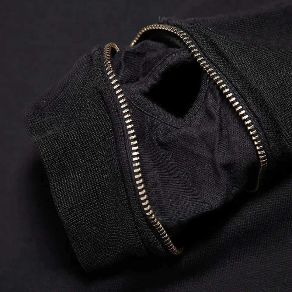 Zip Cuff Crew