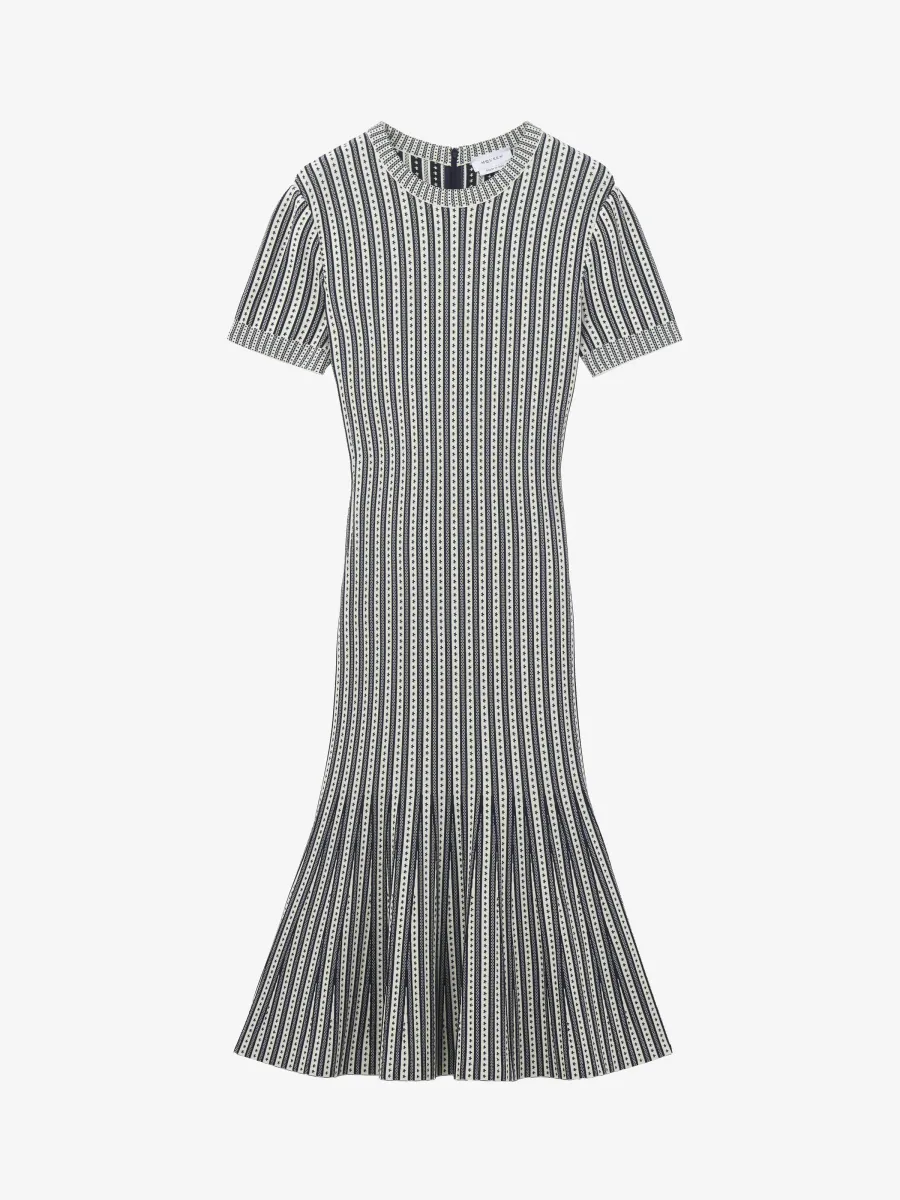 Striped Knit Dress