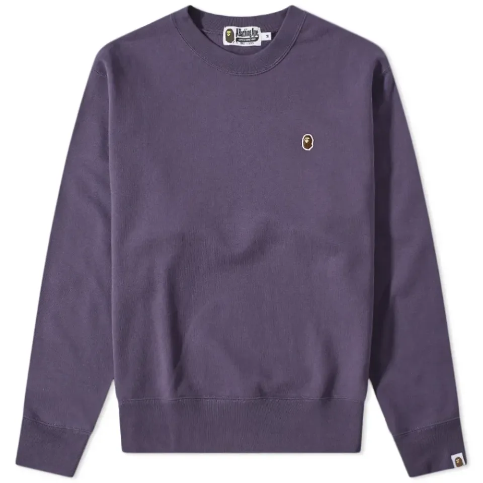 Ape Head One Point Relaxed Fit Crew Sweat