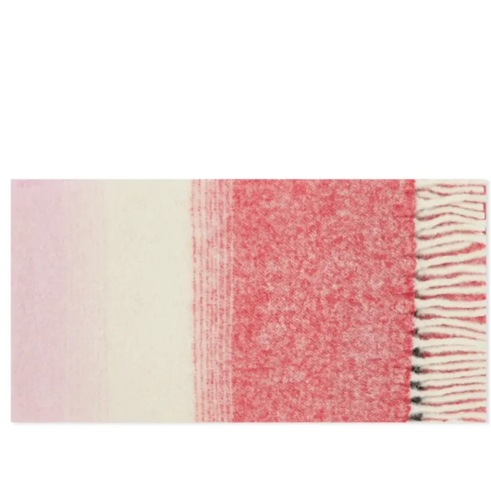 Maison Kitsuné Gradient Fringed Scarf