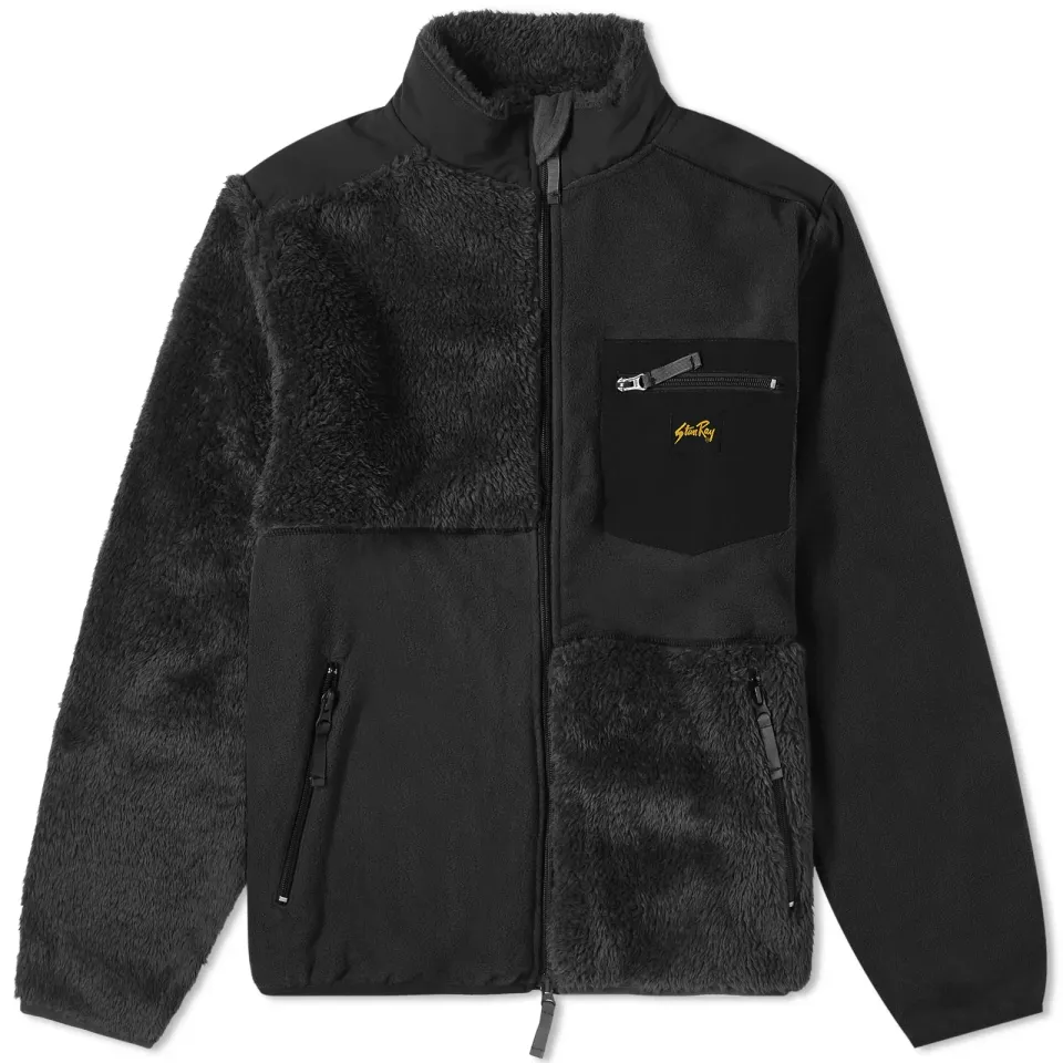 Patchwork Fleece Jacket