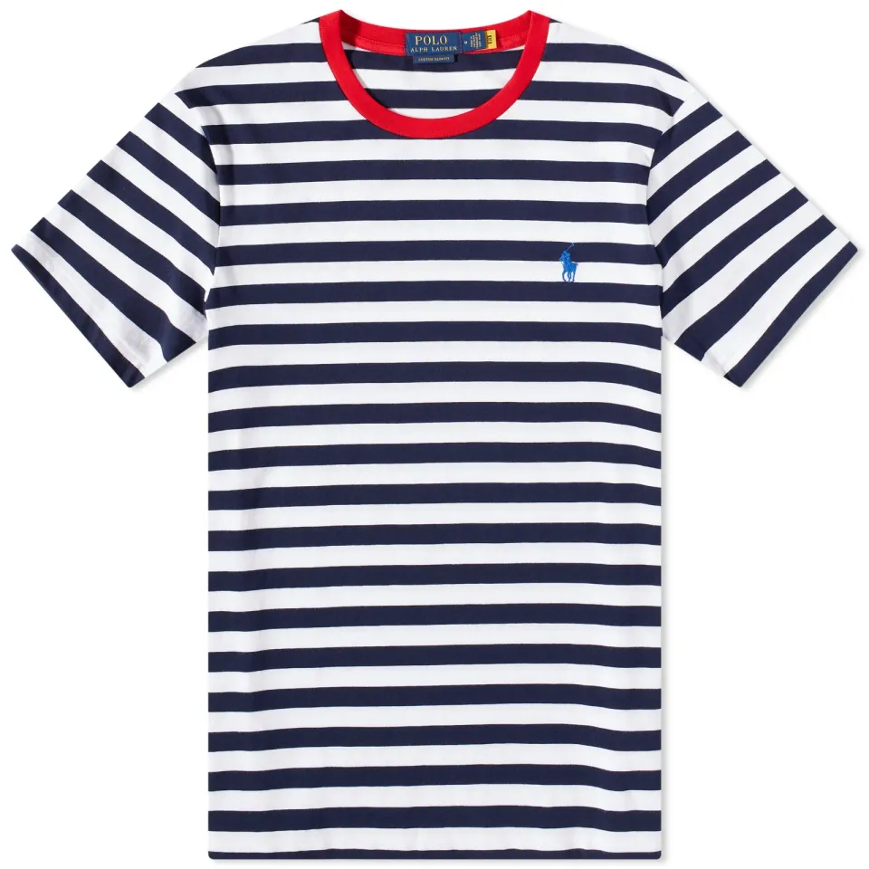 Stripe Custom Fit T-Shirt