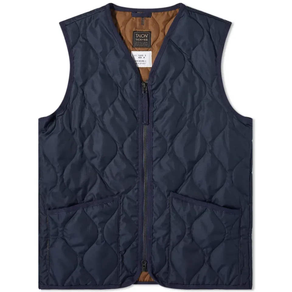 Military Zip Down Vest