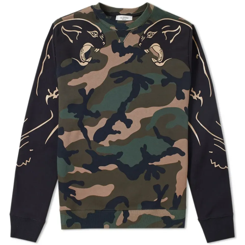 Camo Panther Souvenir Crew Sweat