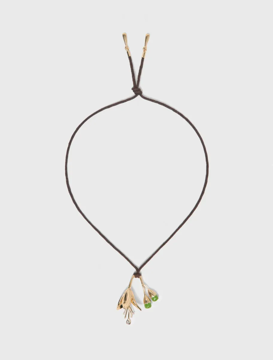 Cord necklace