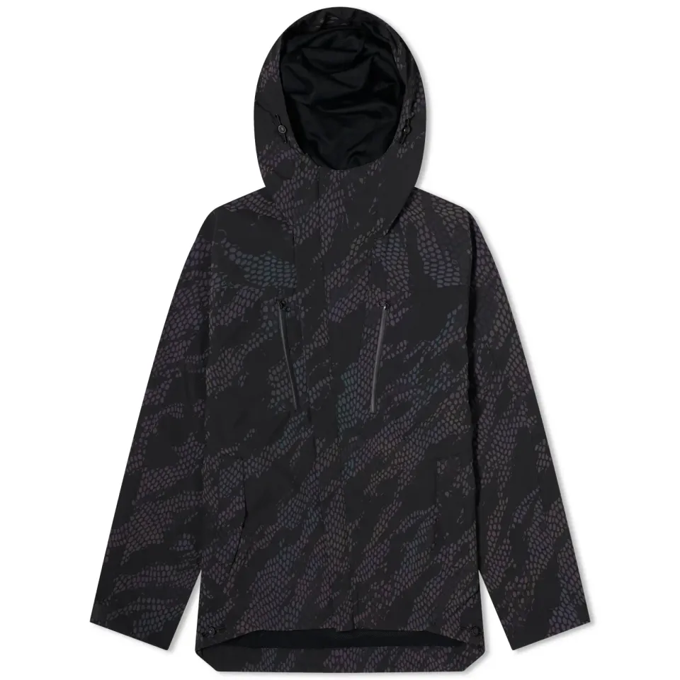 Reflective Camo Asym Jacket