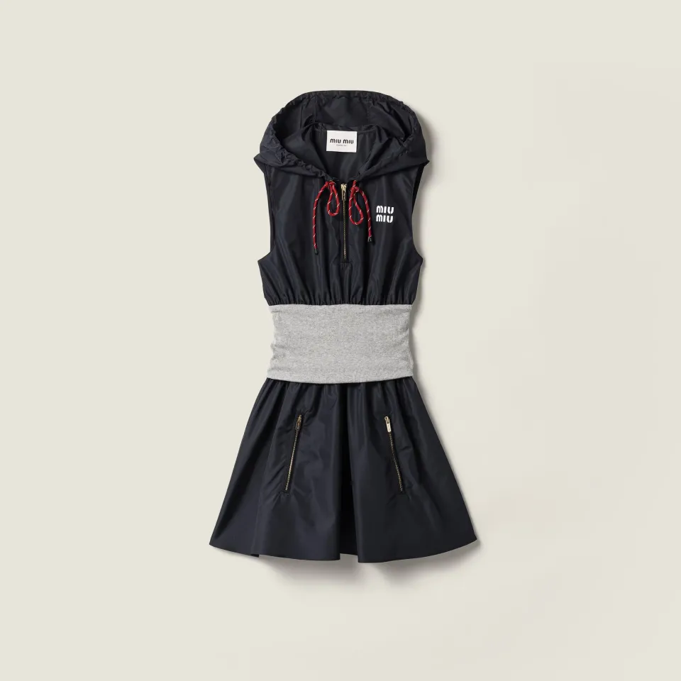 Technical fabric dress