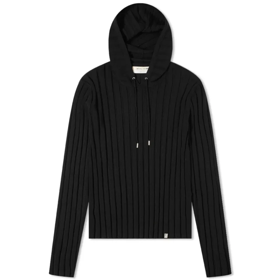Rib Knit Hoodie