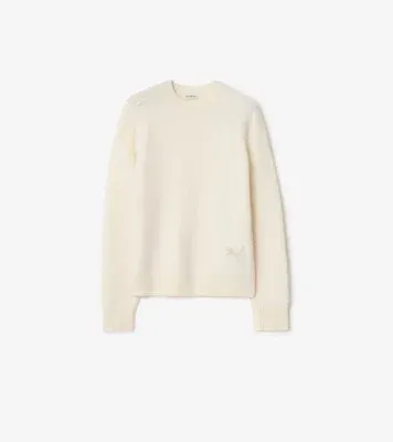 Cashmere Sweater in Ceramic white