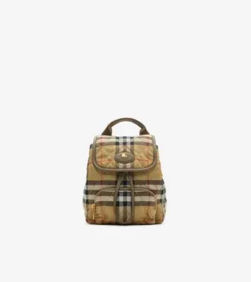 Mini Horseshoe Backpack​ in Sand beige