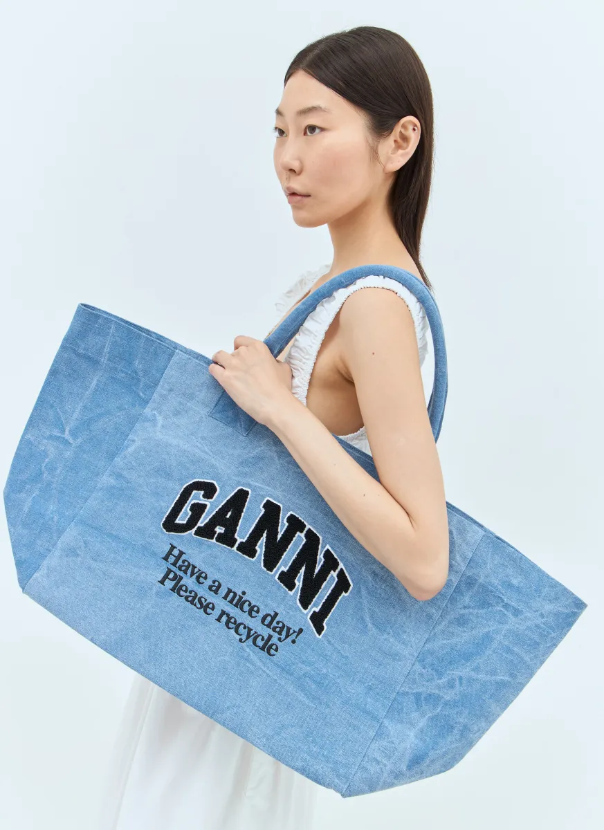 Logo Canvas Tote Bag