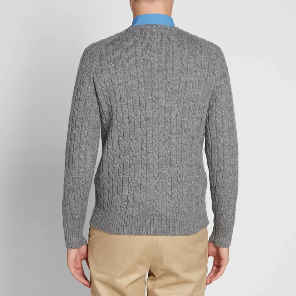 Cable Knit Crew Neck