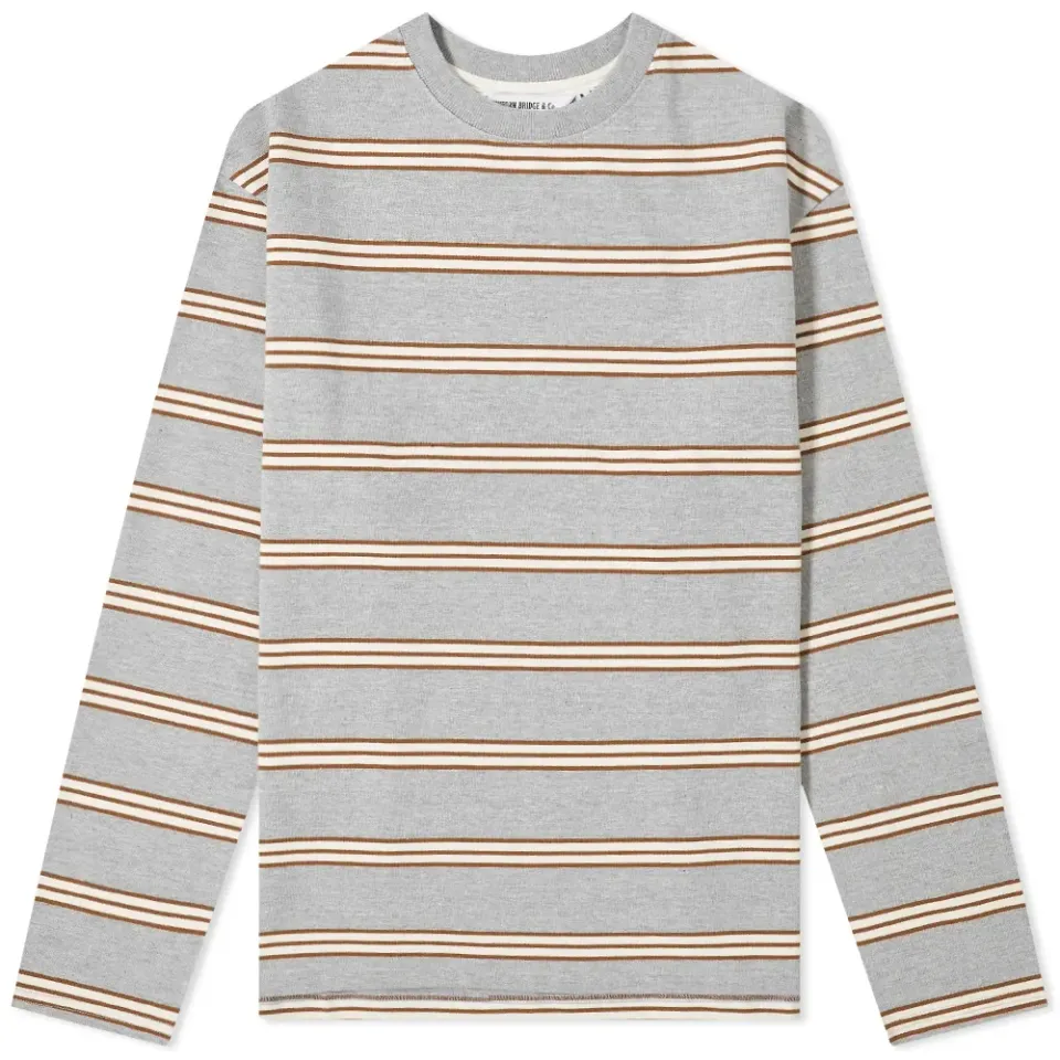Long Sleeve Vintage Striped Tee