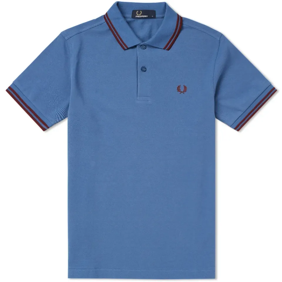 Fred Perry Slim Fit Twin Tipped Polo