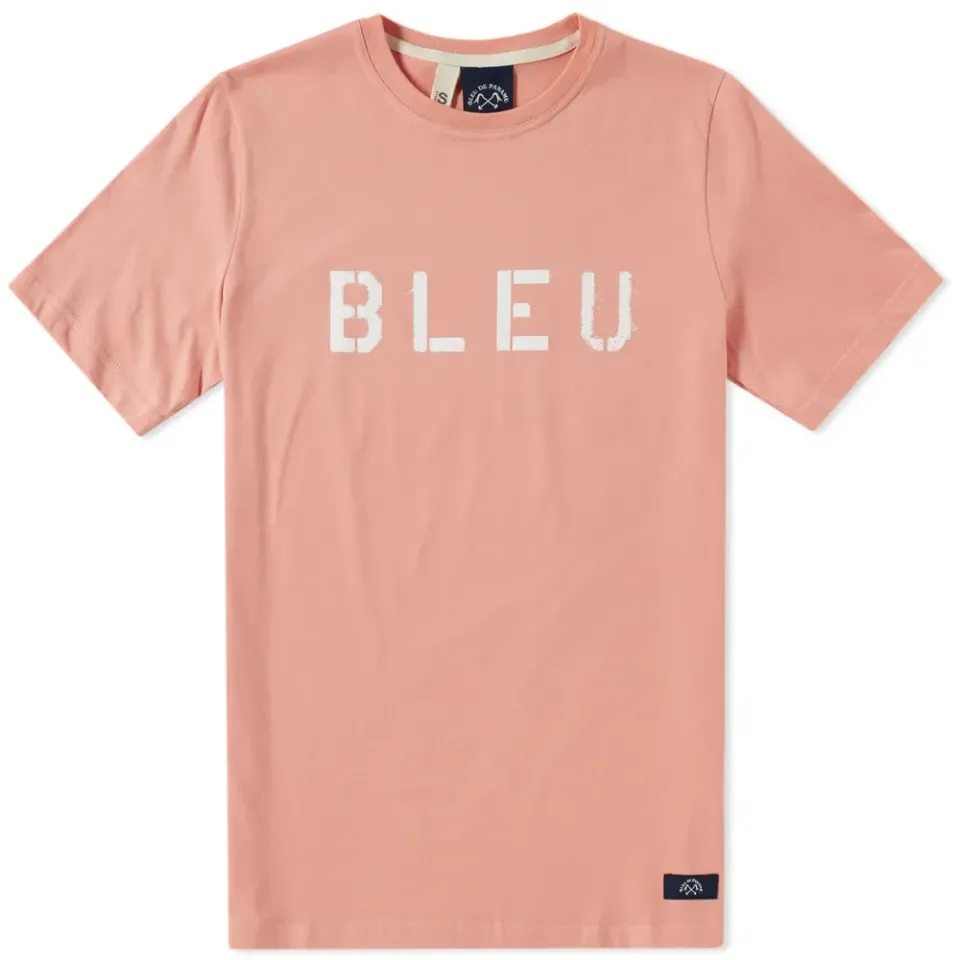 Bleu Stencil Tee