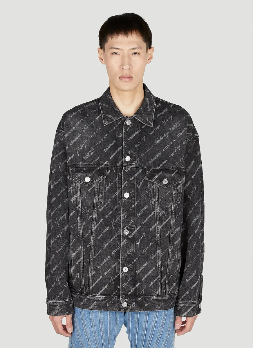 Large Fit Denim Jacket