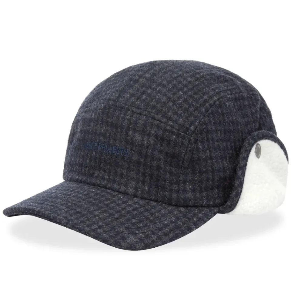 Wool Flannel Flap Cap