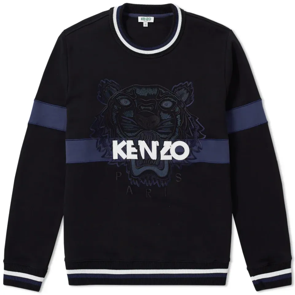 Tiger Stripe Crew Sweat