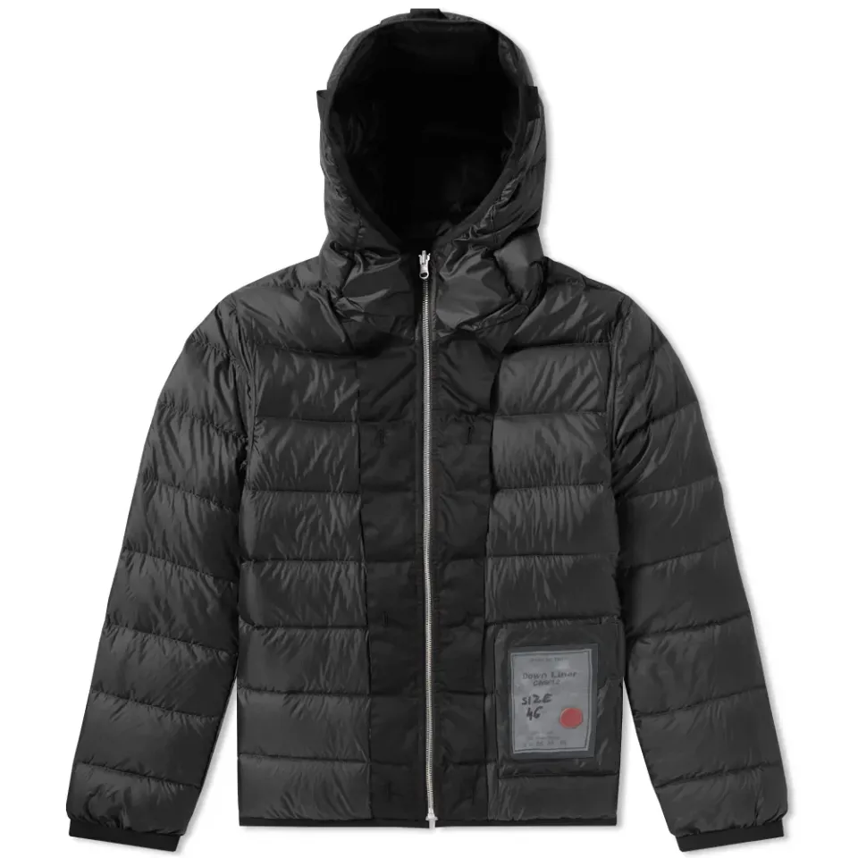 Hooded Nylon Down Liner