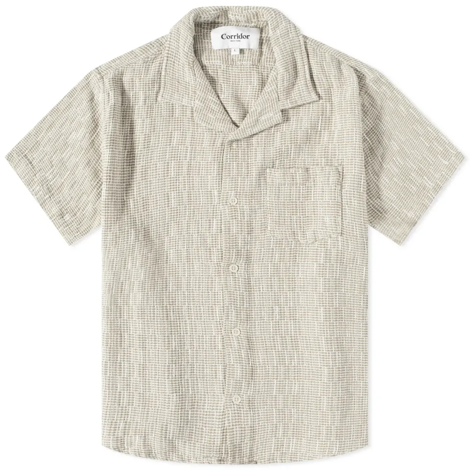 Rainbow Weave Vacation Shirt