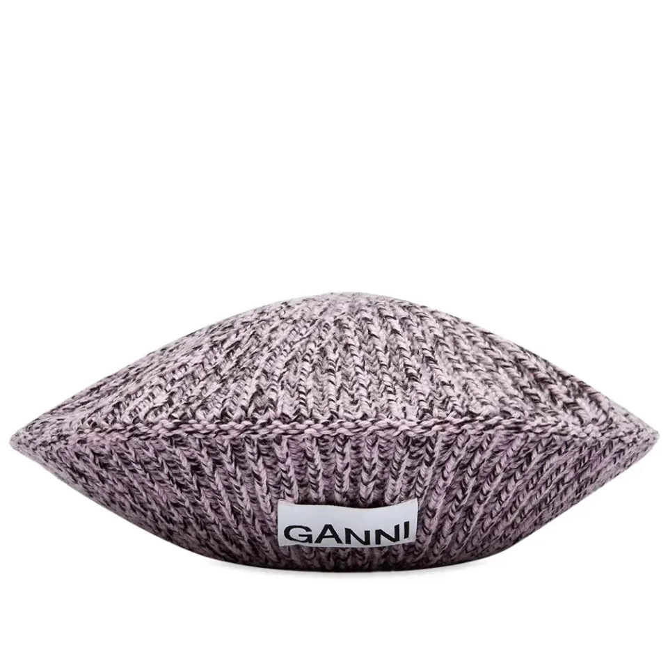 Structured Rib Logo Beanie