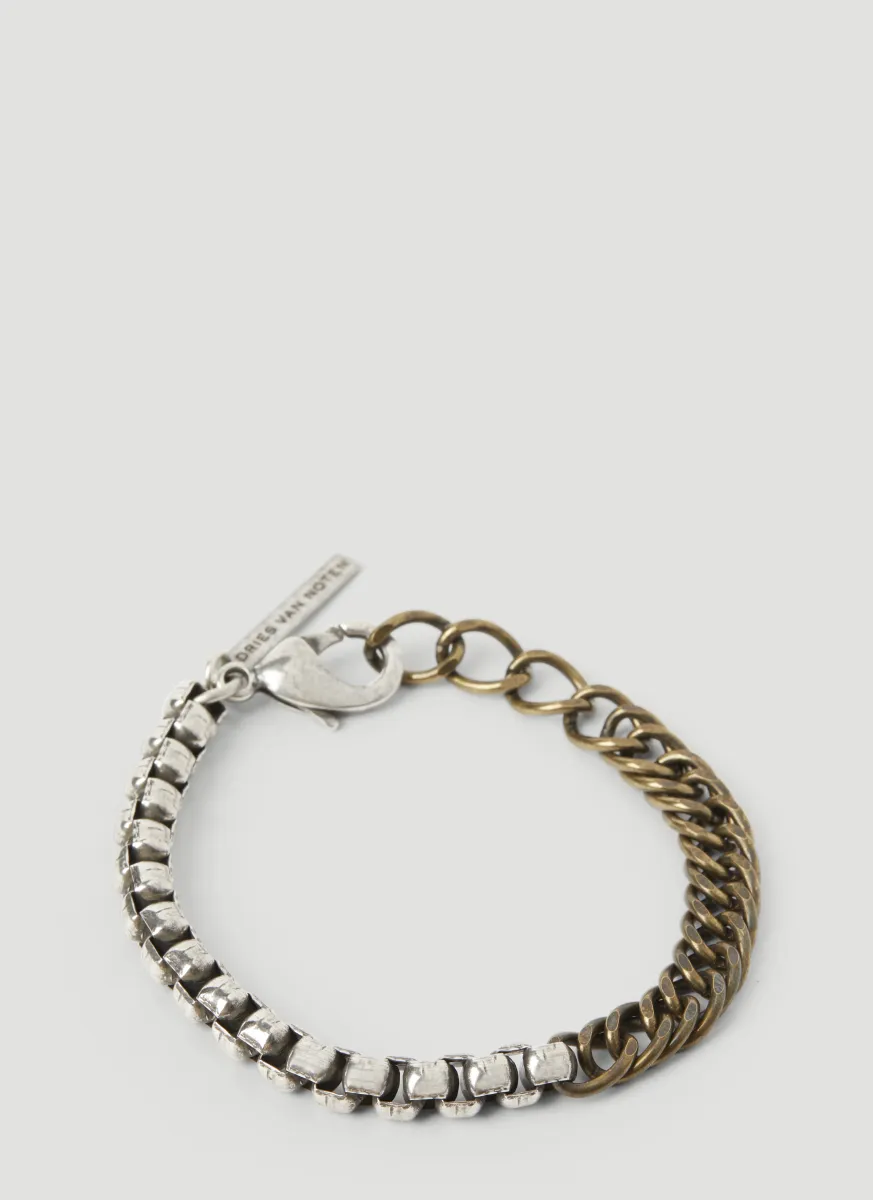 Contrast Chain Bracelet