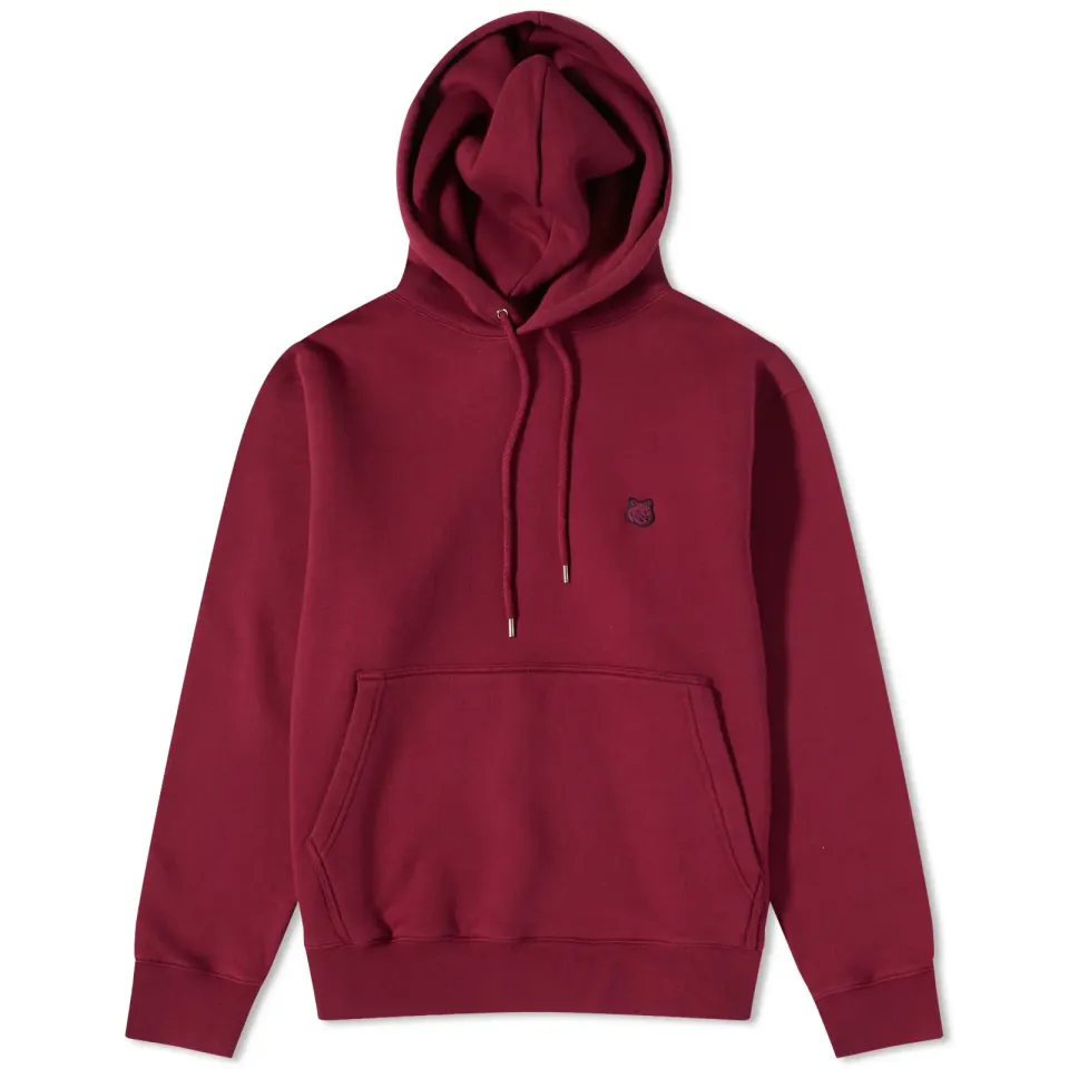 Tonal Fox Head Patch Comfort Hoodie
