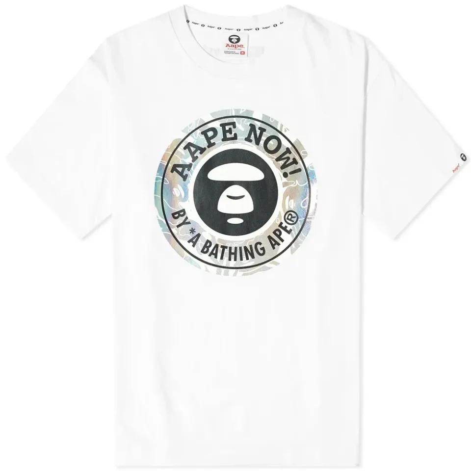 AAPE Stamp Foil Logo Tee