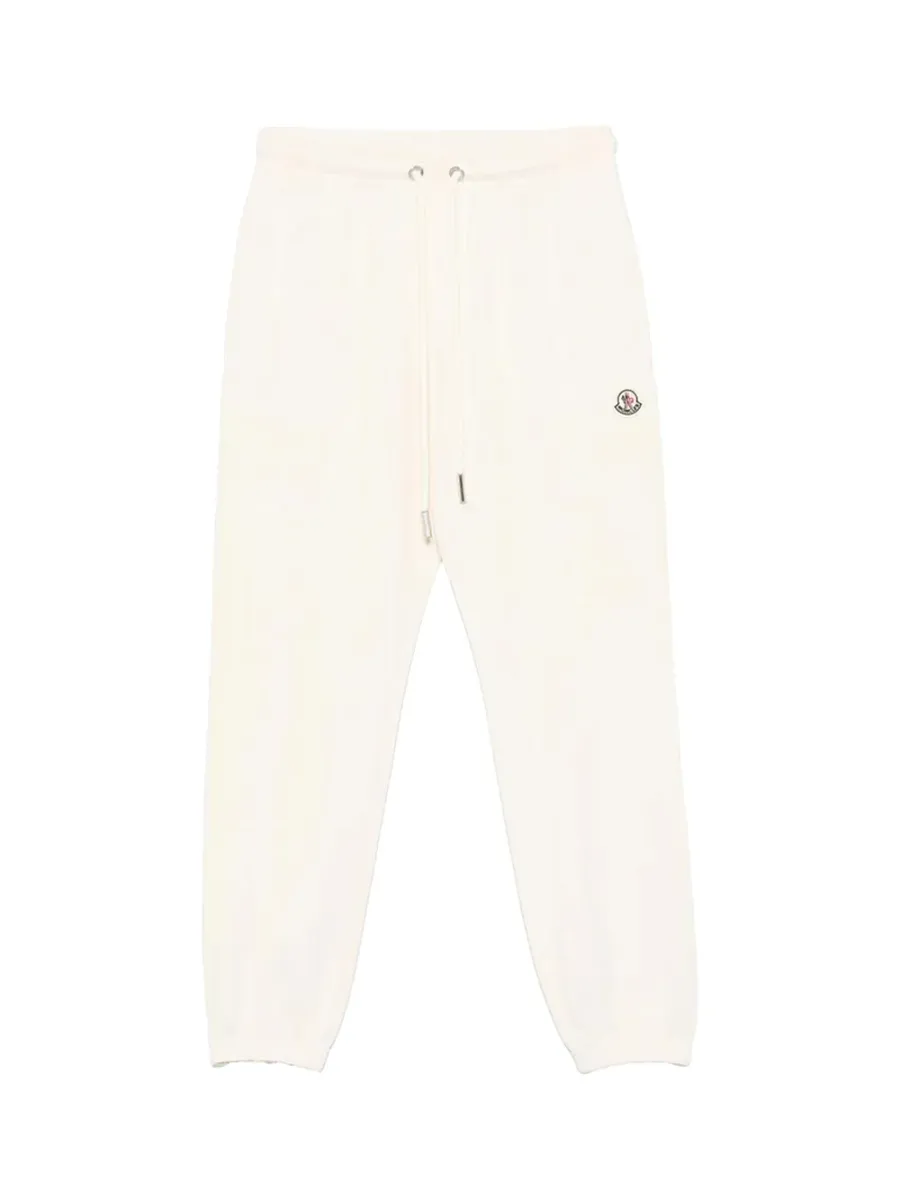 women cotton track pants White