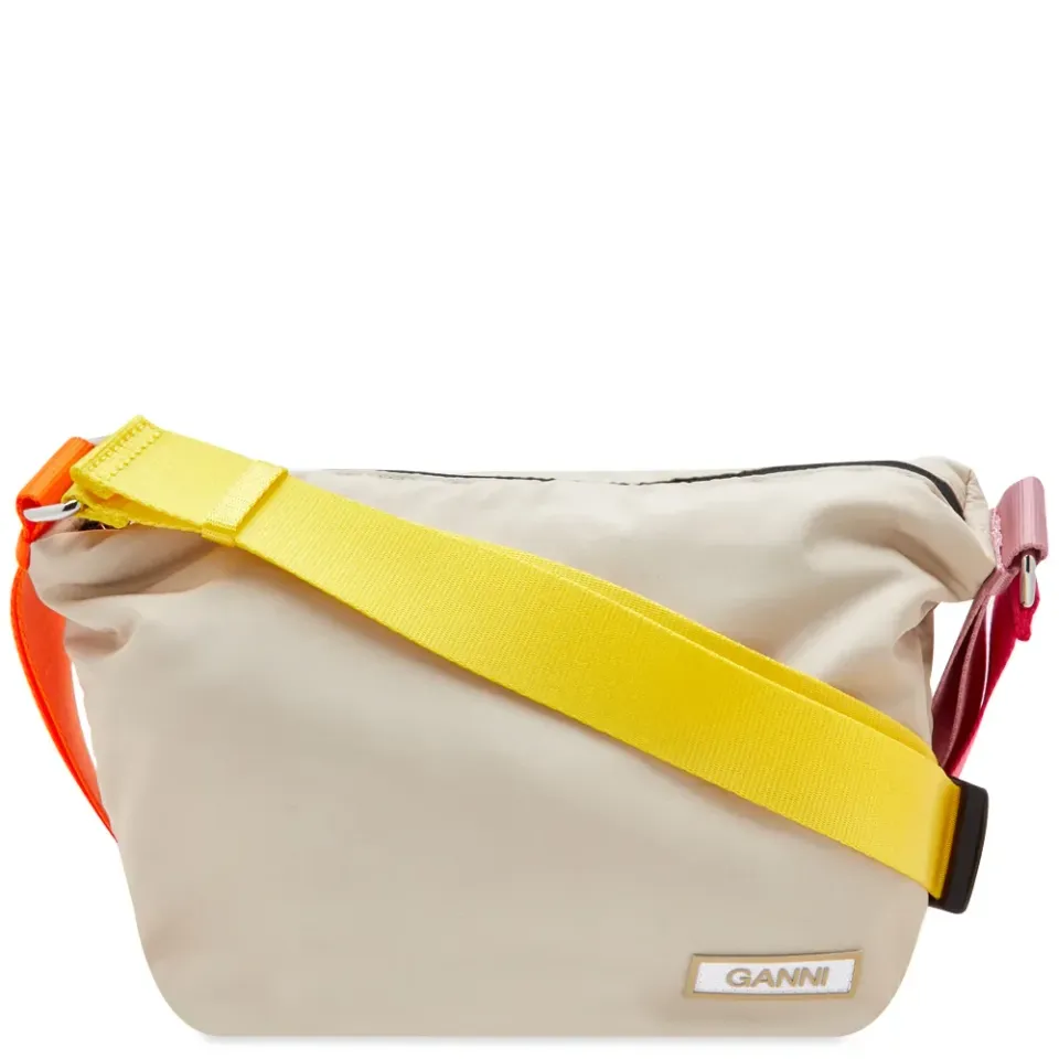 Recycled Tech Small Hobo Bag