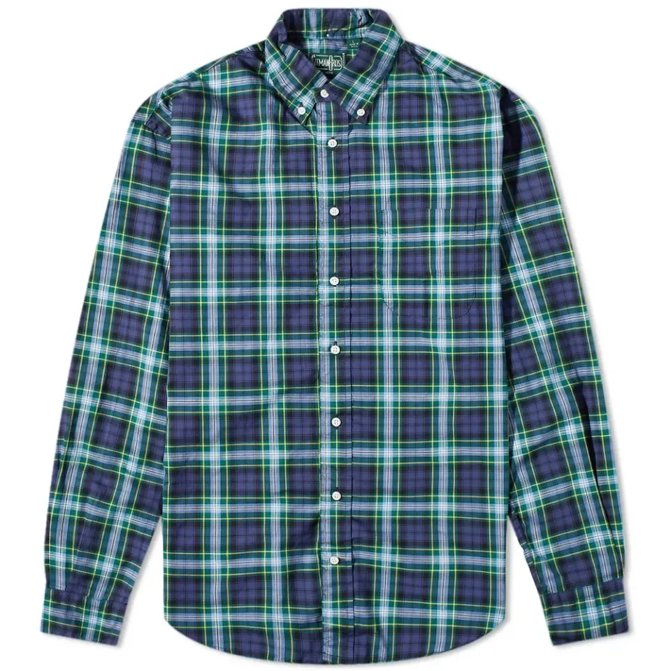 Button Down Archive Poplin Check Shirt